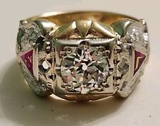 Masonic ring 1.35ct for sale  Belvidere