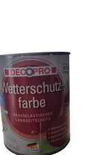 Wetterschutzfarbe 750ml wetter gebraucht kaufen  Rüdesheim