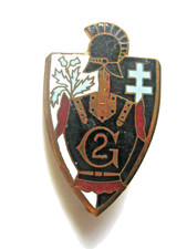 Ancien insigne email d'occasion  Saint-Mamert-du-Gard
