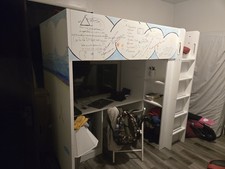 White slat bed for sale  Minneapolis