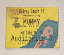 Mummy movie ticket for sale  Minneapolis
