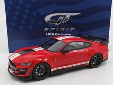 Ford Mustang GT500 2020 Vermelho Branco Exclusivo EUA 1:18 GT Spirit US021 RARO!! (12) comprar usado  Enviando para Brazil