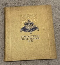 coronation souvenir book 1937 for sale coronation souvenir book 1937 for sale NORTHAMPTON