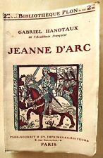 Gabriel hanotaux jeanne d'occasion  Tours-