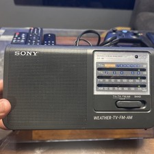 Rádio portátil vintage Sony ICF-36 AM FM comprar usado  Enviando para Brazil