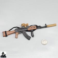 Rifle AK47 personalizado 1:6 Ultimate Soldier para bonecos de 12" comprar usado  Enviando para Brazil