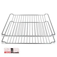 COPPIA GRIGLIA FORNO WHIRLPOOL IGNIS CROMATA IN ACCIAIO 446x340mm 481245819334 usato  Napoli
