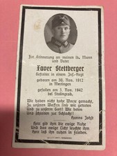 Death card sterbebild gebraucht kaufen  Denkendorf