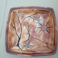 Ceramic plate gisèle d'occasion  Expédié en Belgium