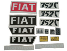 Adesivi decalcomanie fiat usato  Trapani