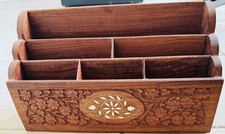 Wooden desk organizer for sale  Panama City