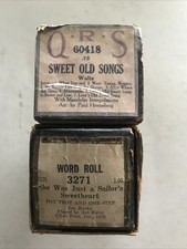 Piano rolls qrs d'occasion  Expédié en Belgium
