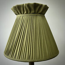 Olive green ruffled for sale  BOLTON