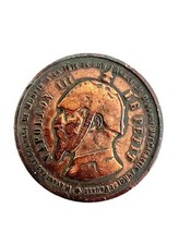 Monnaie satirique 1870 d'occasion  La Chapelle-Saint-Luc