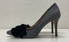 Salto feminino Ann Taylor de feltro flor acento biqueira pontiaguda tamanho 8M comprar usado  Enviando para Brazil