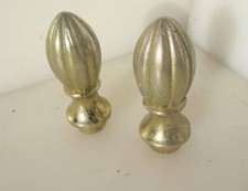 Extremidades de trilho de cortina de metal vintage ouro antigo francês comprar usado  Enviando para Brazil