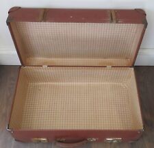 Vintage brown travel for sale  SEVENOAKS