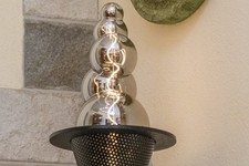 Lampada tavolo acciaio usato  Monserrato