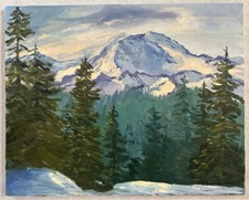 Landscape painting mt. for sale  Veradale
