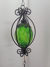 Green ribbed blown for sale  Edmond