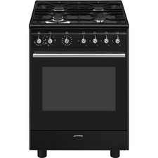 Smeg cooker black for sale  WIGSTON