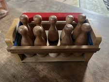 Altes kegelspiel holz gebraucht kaufen  Hannover