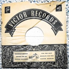 Usado, Vintage RCA VICTOR RECORDS Album Sleeve Master Voice Advertising Paper Ephemera comprar usado Usado, Vintage RCA VICTOR RECORDS Album Sleeve Master Voice Advertising Paper Ephemera comprar usado  Enviando para Brazil