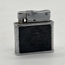 Isqueiro vintage Wizlite navio marítimo náutico regular não testado comprar usado  Enviando para Brazil