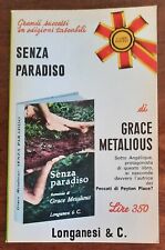Senza paradiso metalious usato  Biella