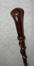 Antique hardwood walking for sale  PONTYCLUN