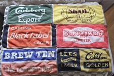 Vintage beer towels for sale  MOLD