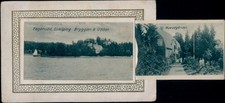 Cartolina leporello enköping usato  Spedire a Italy