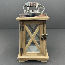 Wooden candle lantern for sale  Richland