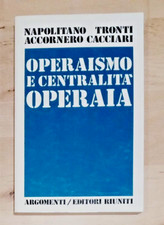 Operaismo centralita operaia usato  Bologna