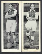 LOTE COM 2 CARTAS ANOS 1930 TOPICAL TIMES FOOTBALLERS - LGE PANEL PORTRAITS - ARSENAL comprar usado  Enviando para Brazil