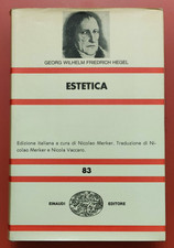 Hegel estetica einaudi usato  Suvereto