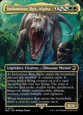 Usado, Indominus Rex, Alpha | Borderless | MTG Jurassic World  comprar usado  Enviando para Brazil