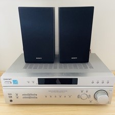 Home theater estéreo digital AV canal Sony STR-K76OP com alto-falantes duplos comprar usado  Enviando para Brazil