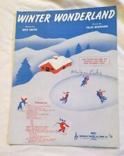 Winter wonderland sheet for sale  Denver