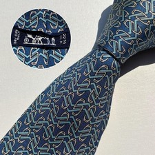 Gravata de seda HERMES marinha importada do Japão rara comprar usado  Enviando para Brazil