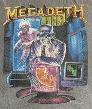 Megadeth shirt medium for sale  CLEVEDON