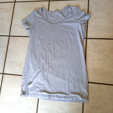 Graues shirt longshirt gebraucht kaufen  Hagen