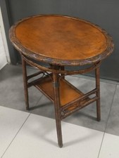 Tavolino ovale legno usato  Torino