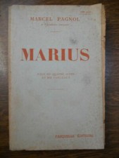 Marcel pagnol marius d'occasion  Joinville