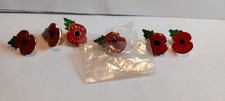 Vintage poppy badges for sale  BOLTON