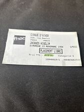 Ticket billet concert d'occasion  Pénestin