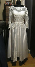 Brautkleid linie wadenlang gebraucht kaufen  Neuss