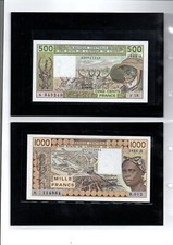 Lot billets bceao d'occasion  France