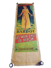 Manifesto brigitte bardot usato  Trebisacce