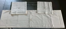 Lenzuolo lino panna usato  Moncalieri